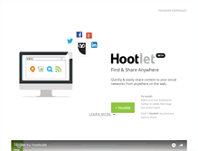 Tablet Screenshot of hootlet.com